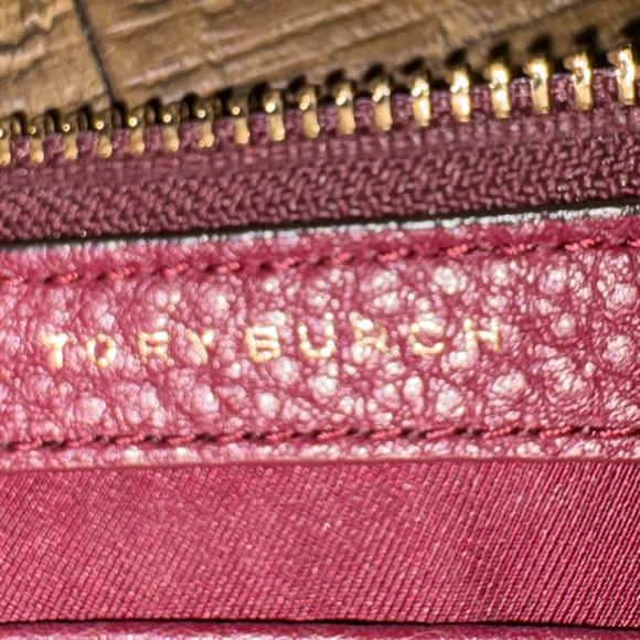 SOLD UNLISTED - 
Tory Burch Burgundy Leather Crossbody Bag - Picture 9 of 10